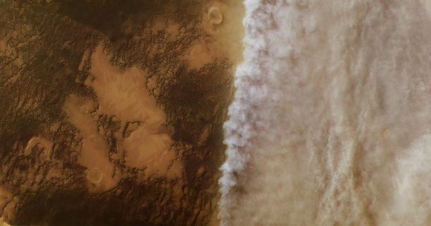 Satélite europeu descobre perda de água em Marte