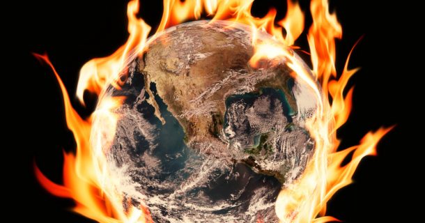 Estenda como as Ilhas de Calor Urbanas afetam a saúde das pessoas e o meio ambiente terra pegando fogo - ilhas de calor
