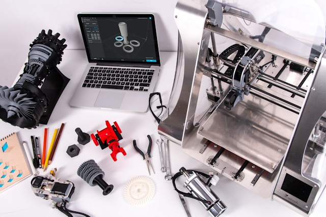 modelagem, simulação 3D e prototipagem