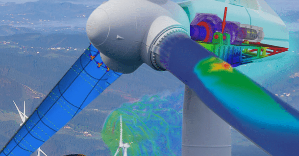 Wind & Drivetrain: o que a Dassault Systèmes nos conta sobre a simulação de transmissão e turbina eólica? engenhara de energia