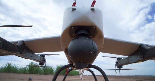 drone para mísseis - exército