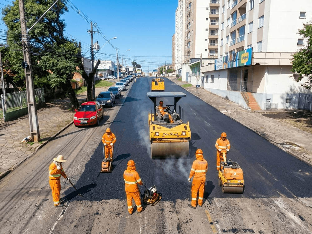 Concreto Compactado a Rolo ou Rollcrete? asfalto