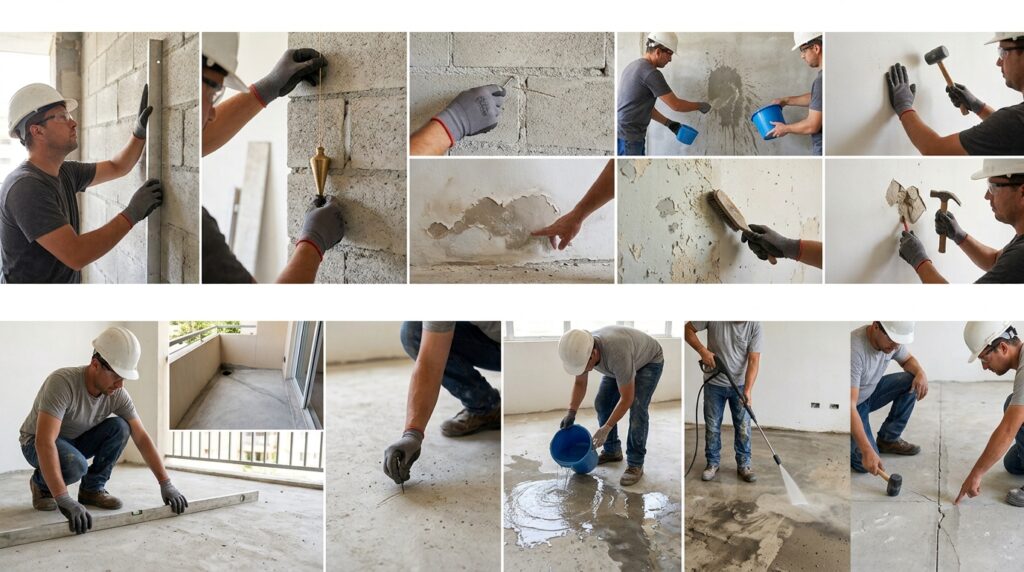 Vai reformar a casa? Saiba como diagnosticar condições de paredes e pisos revestimentos pisos e paredes da casa - construções e reformas