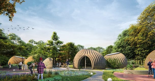 casas impressas em 3D