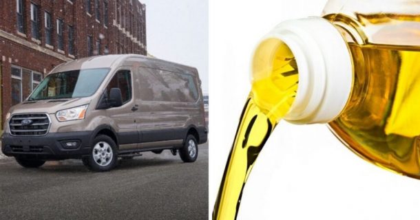 Vans Transit Ford Vegetable Oil
