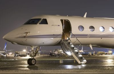 avião Gulfstream G550