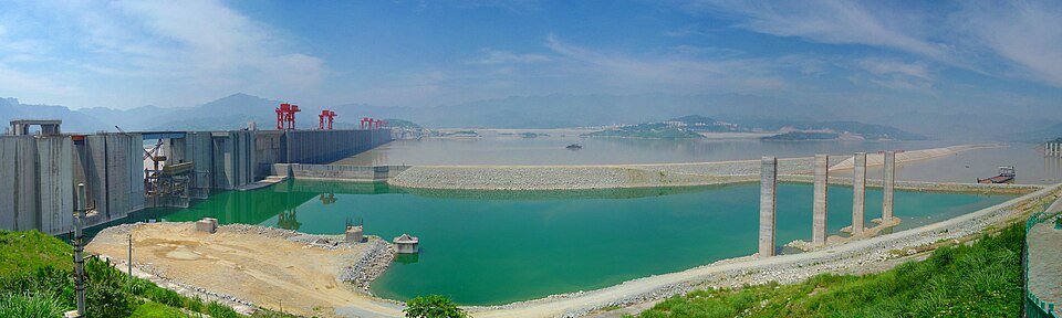 China constrói Mega Barragem com impressão 3D e Inteligência Artificial Hidrelétrica das Três Gargantas China