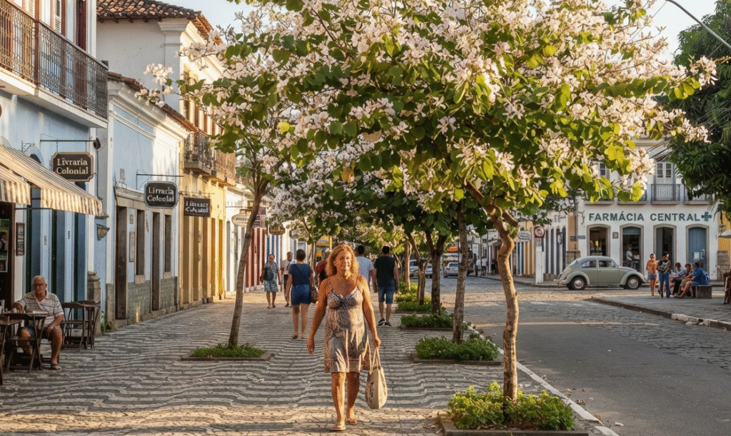 Quais árvores plantar na calçada, sem danificar a rede elétrica? árvores calçada