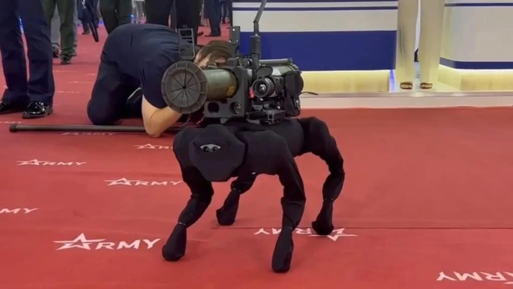 engenharia de robôs na guerra
