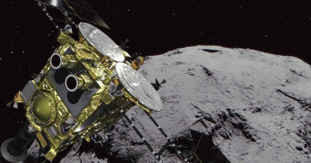água de asteroide