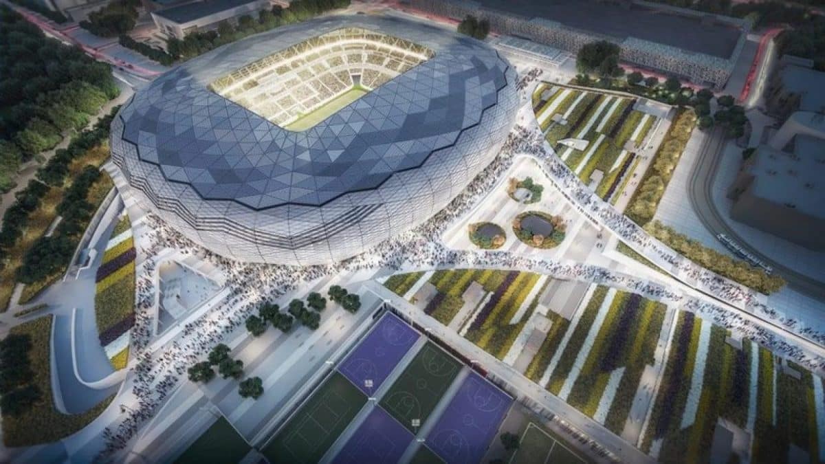 Catar instala gramado no palco da final de 2022 e projeta sexto estádio  concluído em outubro, Copa do Mundo