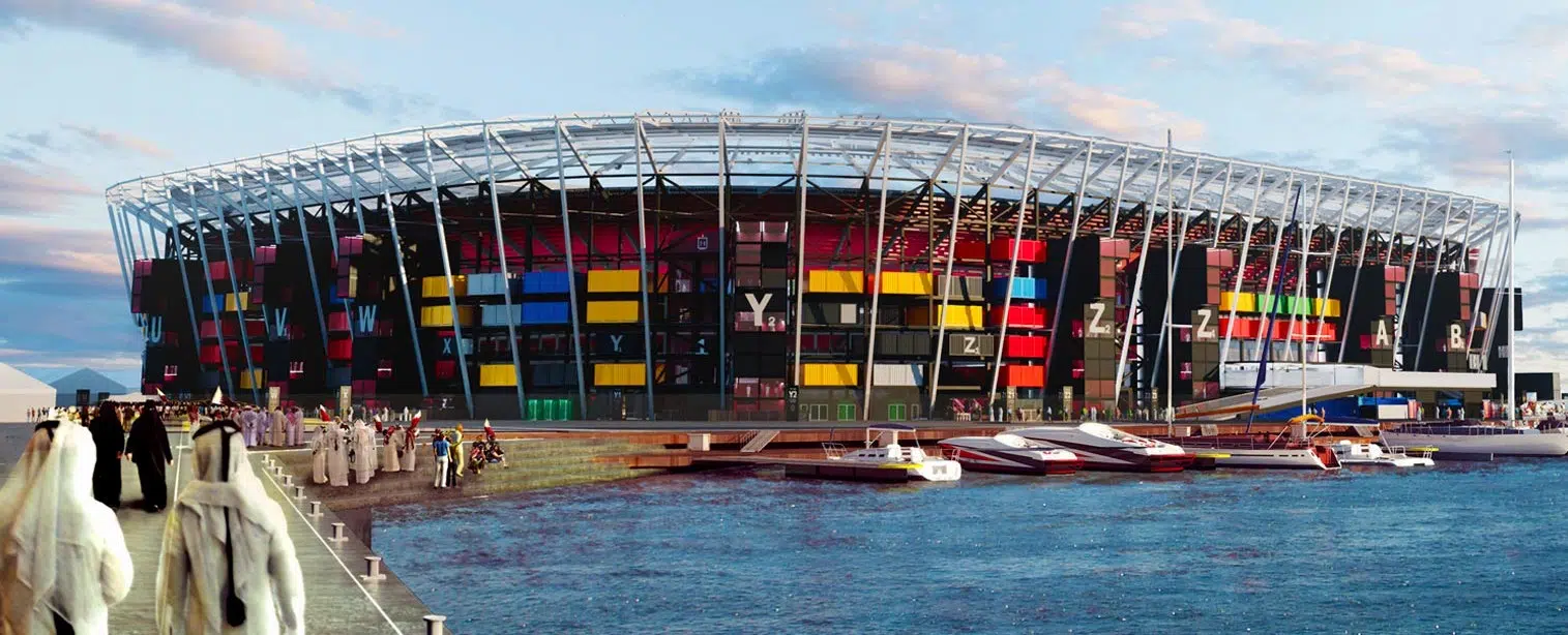 Stadium 974 : o estádio de contêineres na Copa do Mundo 2022
