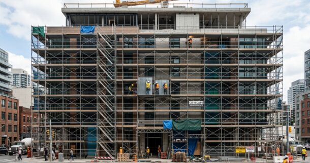 construções e reformas andaimes