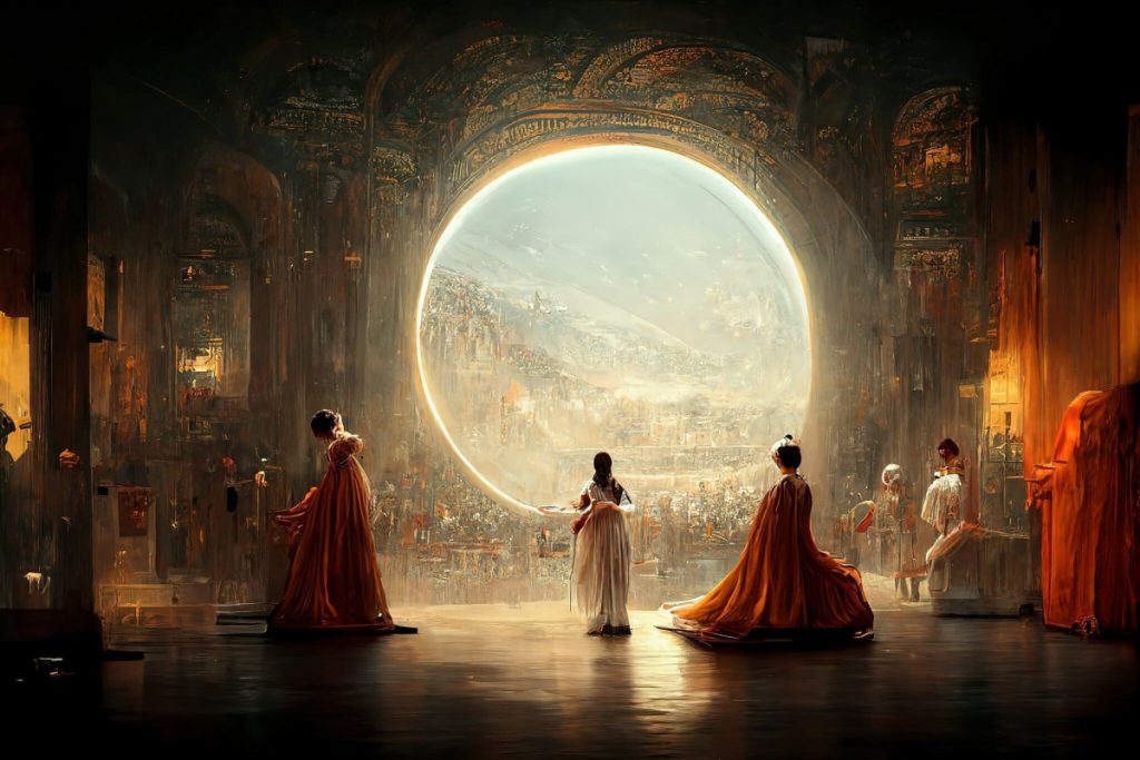 Tecnologia de IA é acusada de roubar lugar dos humanos no mundo das artes obras de arte em AI