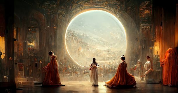 obras de arte em AI