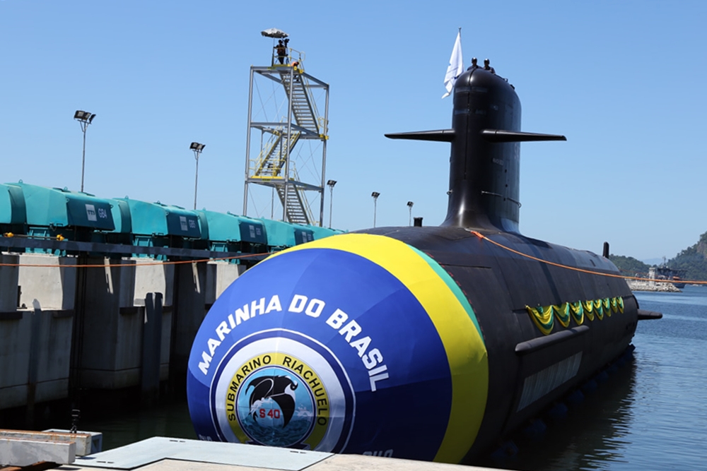 Marinha do Brasil incorpora à sua frota importante submarino, o 'Riachuelo' submarino Marinha do Brasil