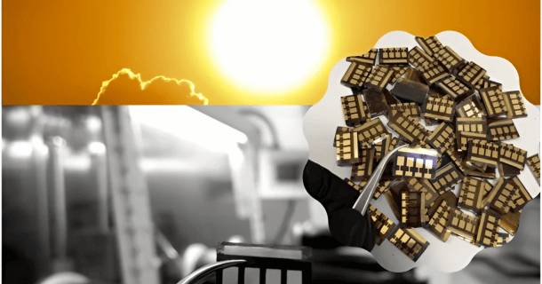 energia de painéis solares