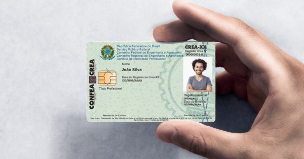carteira profissional CREA
