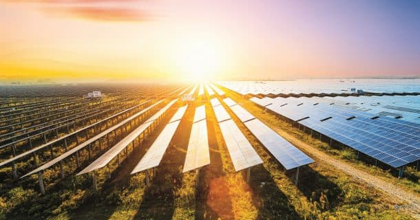 Energia solar: modelo de fazenda construída no interior do Brasil Energia solar