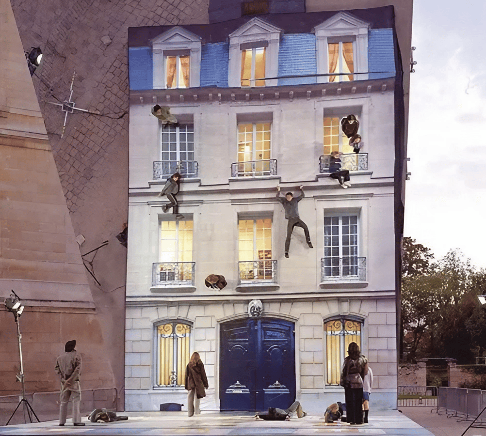 Exemplos Insanos de Ilusão de Ótica na Engenharia, Arquitetura e Urbanismo ilusão arquitetura