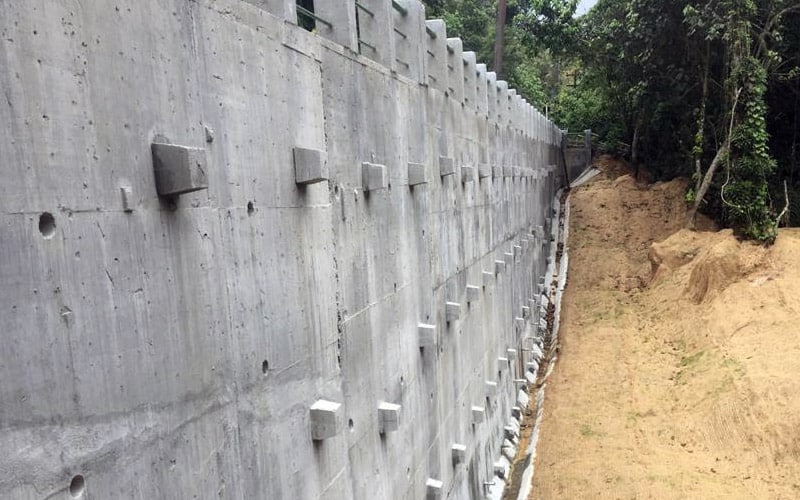 engenharia para contenção de encostas