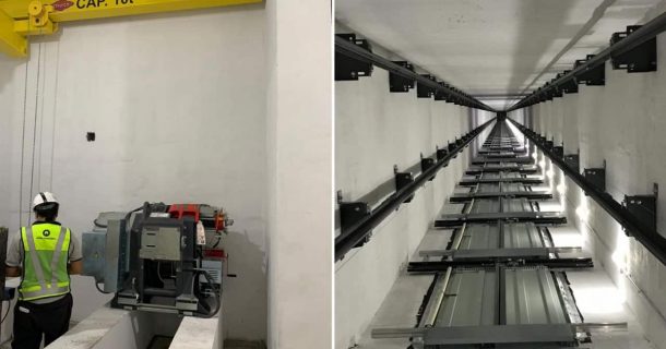 elevadores de arranha-céus