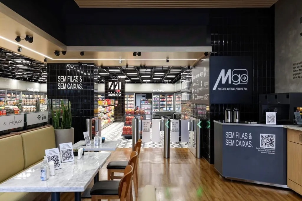 supermercado autônomo Paraná Brasil
