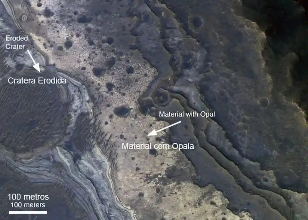 Pedra preciosa descoberta pela NASA em Marte também existe no
