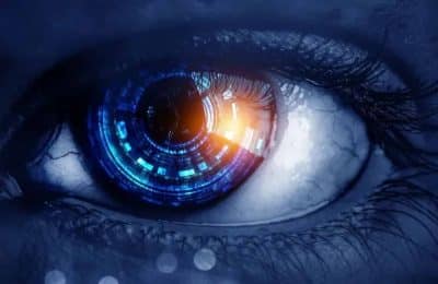 implante ocular para realidade aumentada