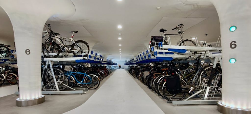 bicicletário - estacionamento para bicicletas - Amsterdã