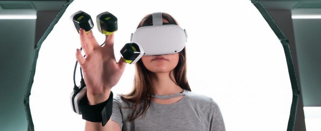 TouchDIVER: conheça o dispositivo capaz de ampliar o sentido do tato no Metaverso TouchDIVER - Weart