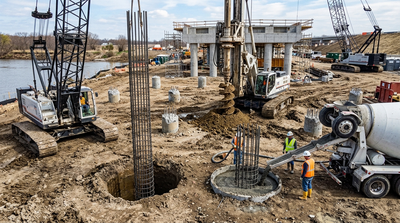 5 tipos de estacas fundamentais para garantir a estabilidade das estruturas tipos de estacas construção civil