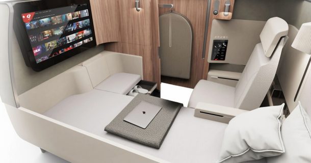 Empresa aérea anuncia planos para "cabine hotel" para voos mais longos do mundo, Confira! cabine hotel avião Qantas