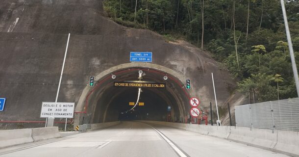 engenharia túnel Queiroz Galvão - o maior túnel do Brasil