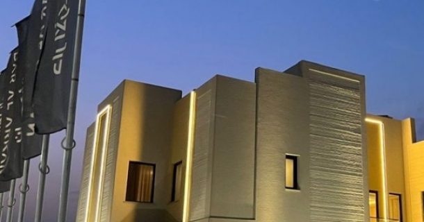 edifício impresso em 3D