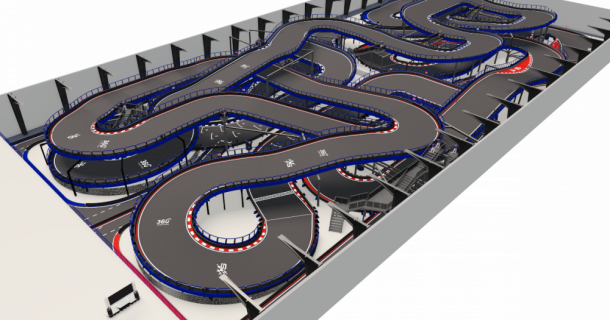 Maior Pista de Kart Coberta do Mundo
