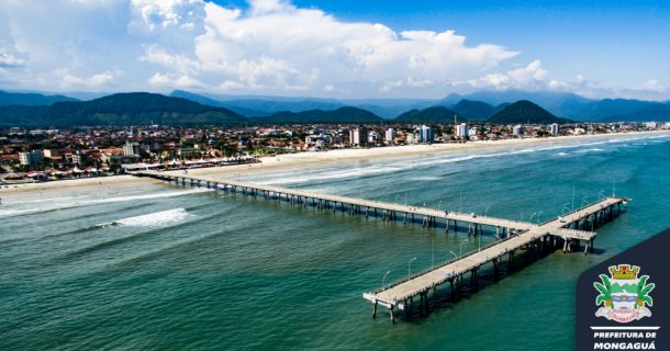 plataforma de pesca maior estrutura de concreto da América Latina