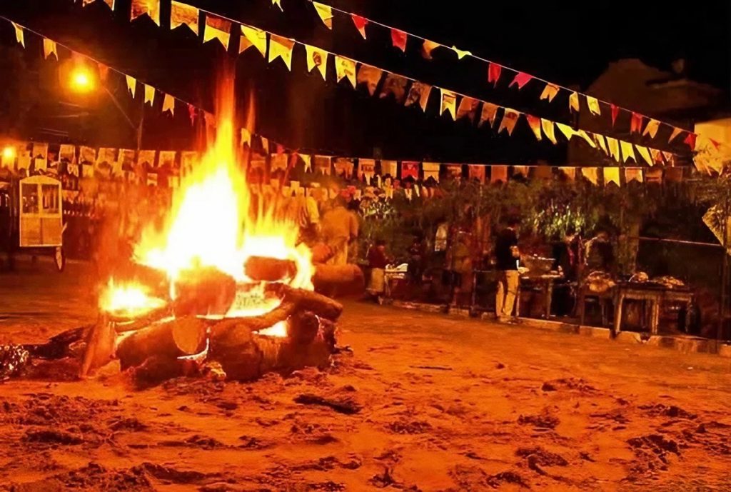 Fogueira de São João: Engenharia e Criatividade