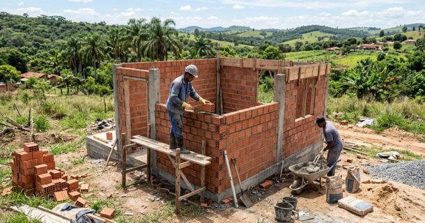 habitação popular Casas de 15 m²