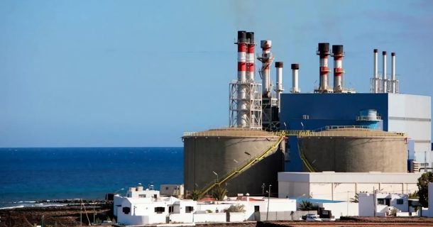 usina de dessalinização água