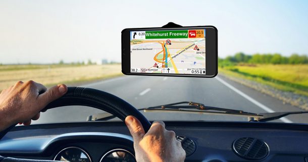 sistema Waze e Magic Earth