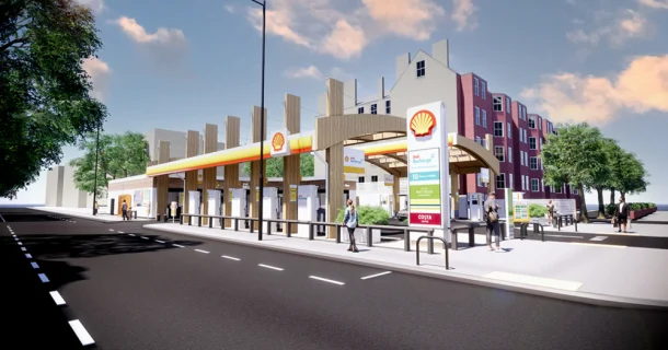 poste de abastecimento shell