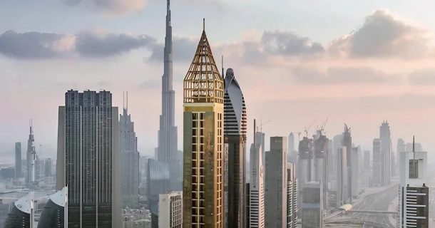 o hotel mais alto do mundo