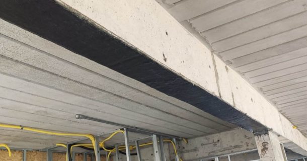 Reforço Estrutural com Fibra de Carbono em Concreto Armado