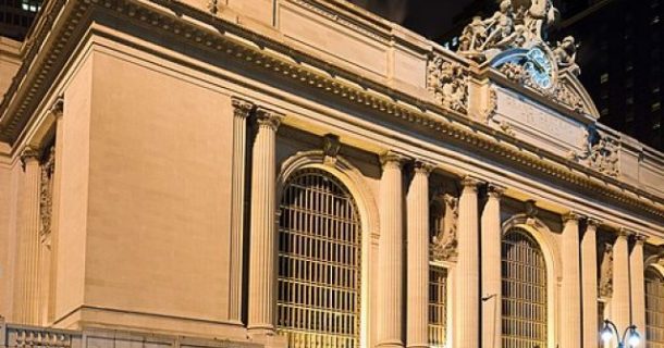 arquitetura em estações de trem