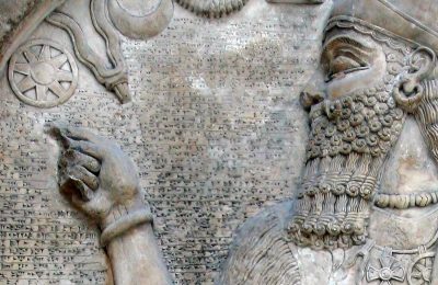 Tijolo Antigo de Palácio Assírio