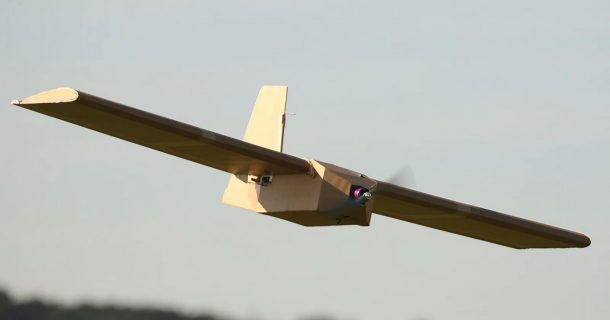 drones de papelão