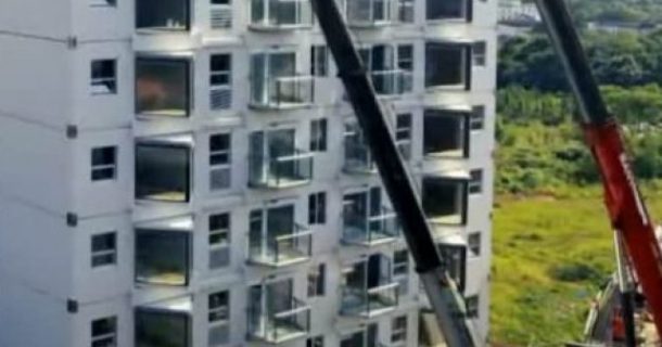 Construção em tempo recorde