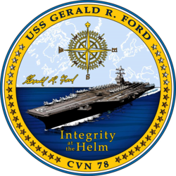 navio porta-aviões USS Gerald R. Ford