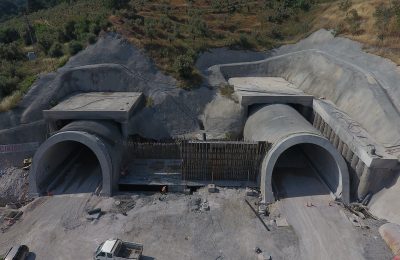 construções de túneis